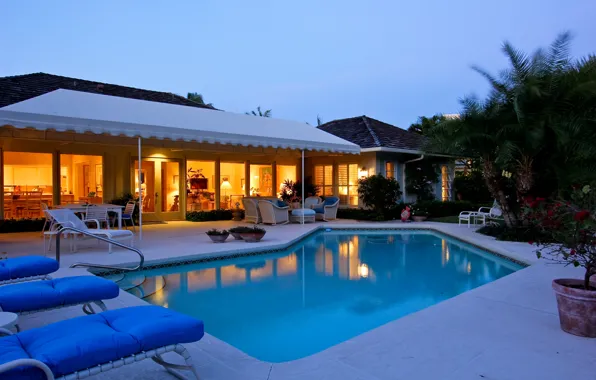 Picture home, pool, terrace