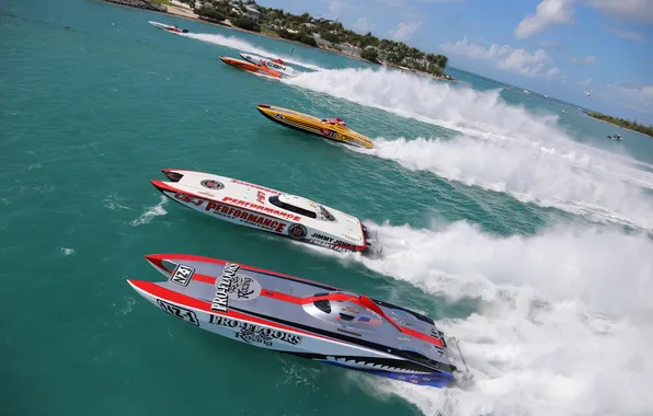 Speed, boats, race