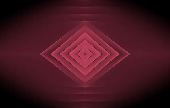 Shadows, figure, layers, diamonds