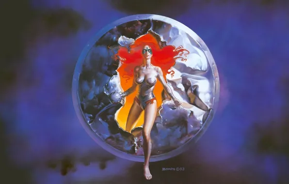 Breakthrough, Boris Vallejo, Boris Vallejo, Bursting out