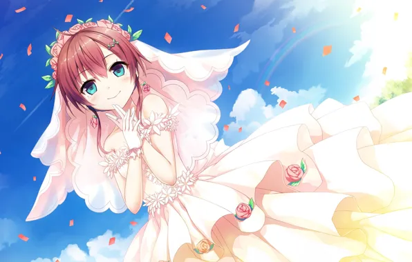 Look, girl, the bride