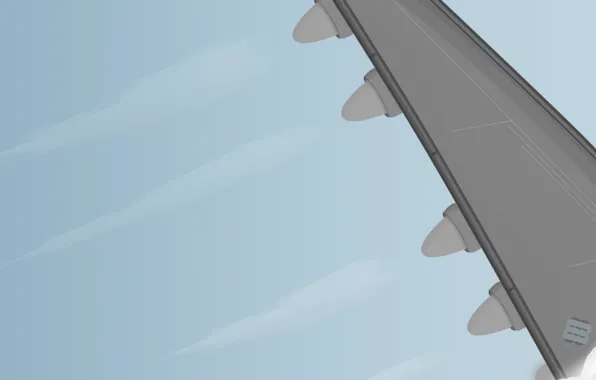 Picture vector, wing, turbine
