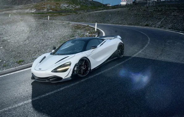 McLaren, supercar, side view, 2018, Novitec, 720S