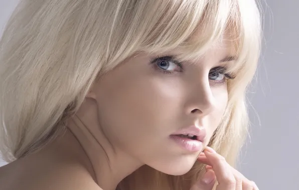 Picture look, model, blonde