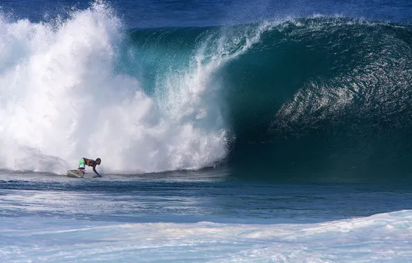 The ocean, sport, wave, surfing