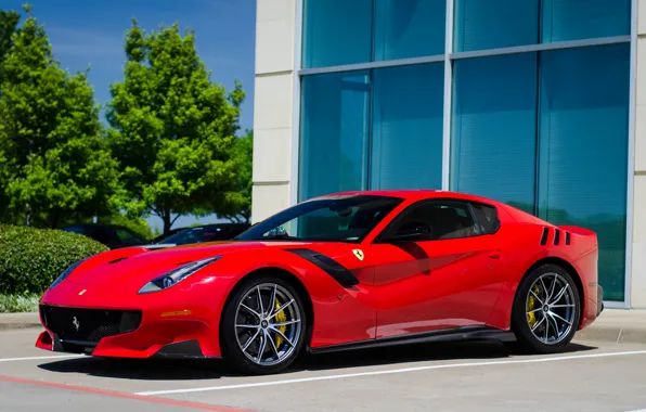 Picture Ferrari, Red, F12, TDF