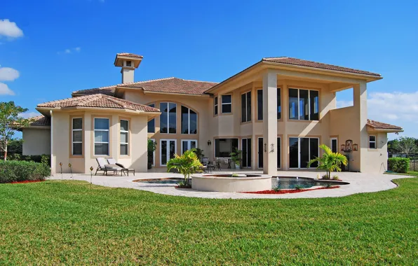 Picture the city, style, Villa, home, architecture, exterior