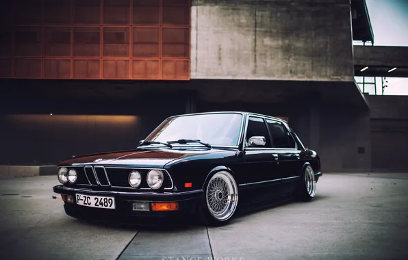 Picture car, bmw, 5 series, rechange, e28