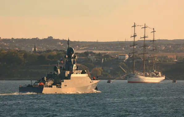 Ships, Bay, Sevastopol, Hersonissos, Grayvoron