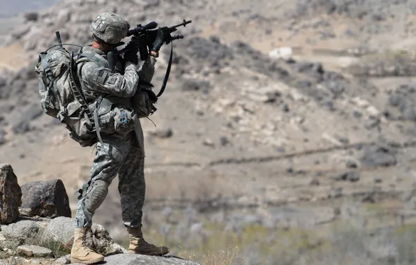 Weapons, army, soldiers