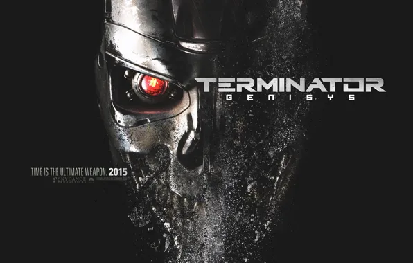 Cinema, red eyes, movie, film, action, steel, Skynet, 2015
