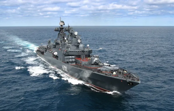 Ship, large, Navy, anti-submarine, Admiral Chabanenko, the project 11551