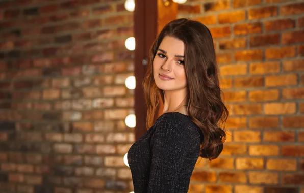 Look, girl, hair, portrait