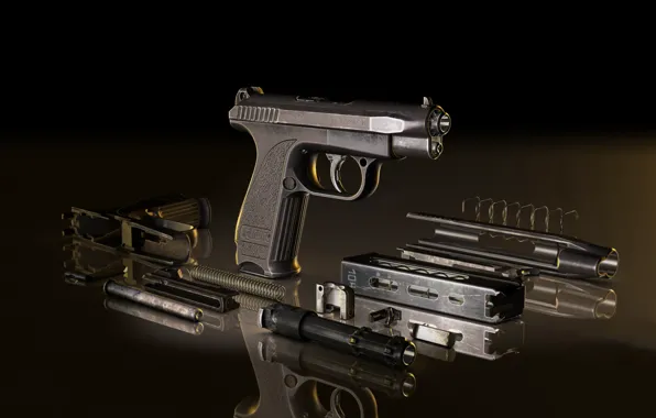 Picture gun, GSH-18, Gryazev and Shipunov