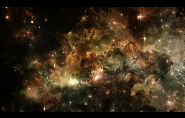 Stars, nebula, light, constellation, skyward sun nebula