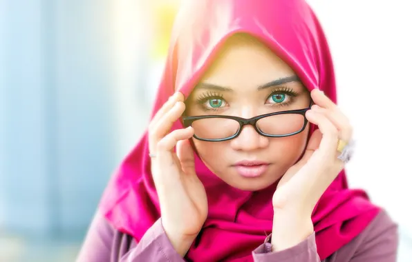 Look, girl, portrait