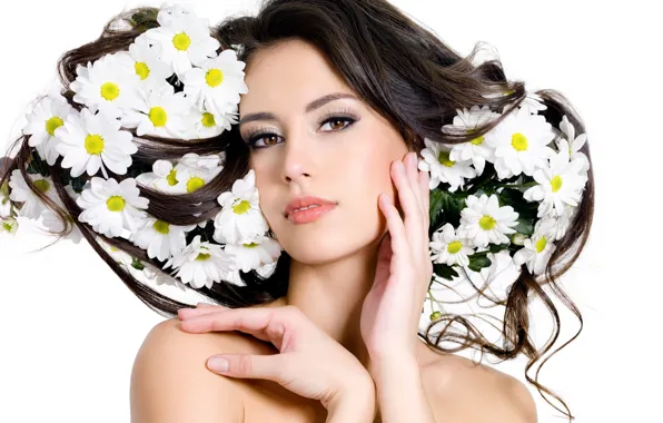 Girl, women, face