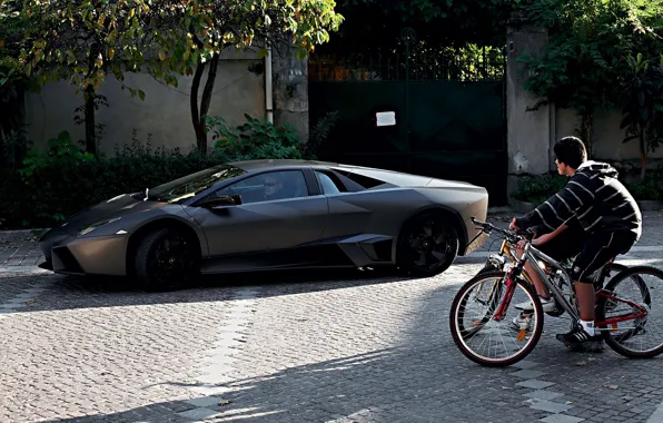 Bike, Lamborghini, Reventon