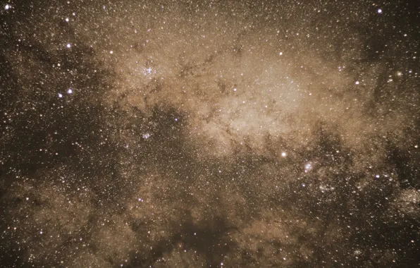 Space, stars, the milky way
