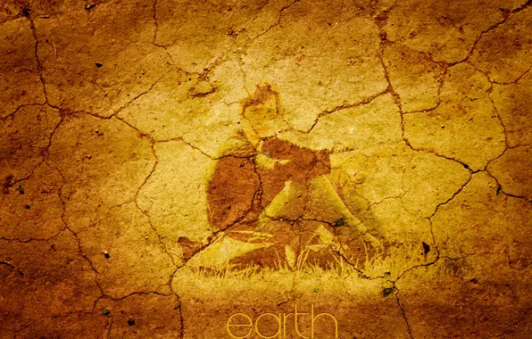 Cracked, the inscription, Earth, book, guy
