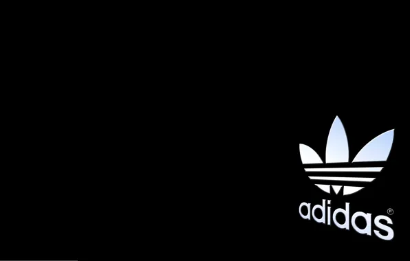 Black, Background, Logo, Adidas, Originals, Brand
