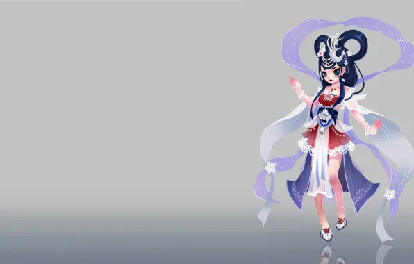 Picture anime, the game, fantasy, girl, art