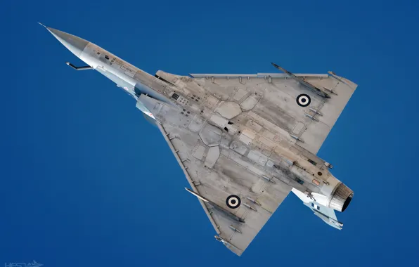 The sky, Fighter, Mirage 2000, Greek air force, Hellenic Air Force, Dassault Mirage 2000, Dassault …