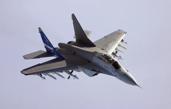 Picture flight, fighter, missiles, The MiG-35
