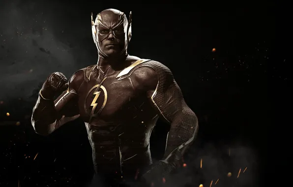 Picture The Flash, NetherRealm Studios, Barry Allen, Injustice 2