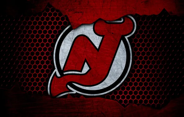 Wallpaper, sport, logo, NHL, hockey, New Jersey Devils