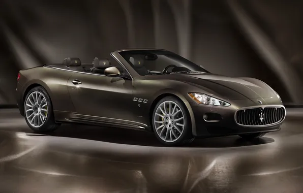 Glare, reflection, convertible, maserati, Maserati, beautiful car, grancabrio, fendi