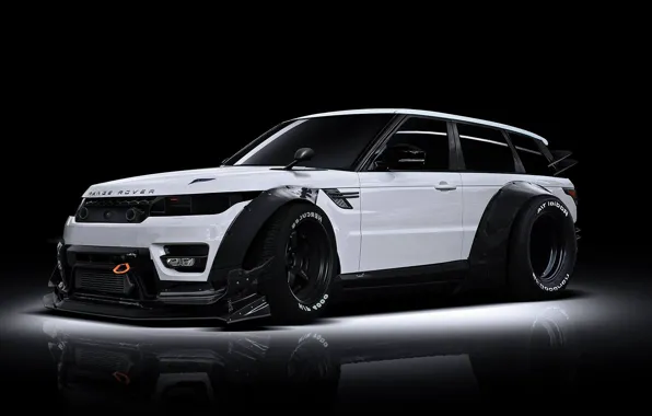 Land Rover, Range Rover, Body, Front, White, Tuning, Kit