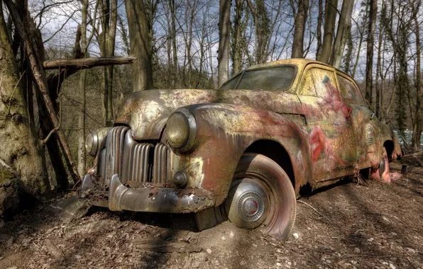 Machine, background, scrap