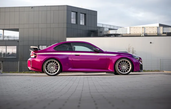 Pink, BMW, Side, Manhart, BMW M2, 2024, Manhart MH2 GTR