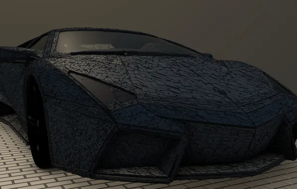 Lamborghini, Render, Rendering
