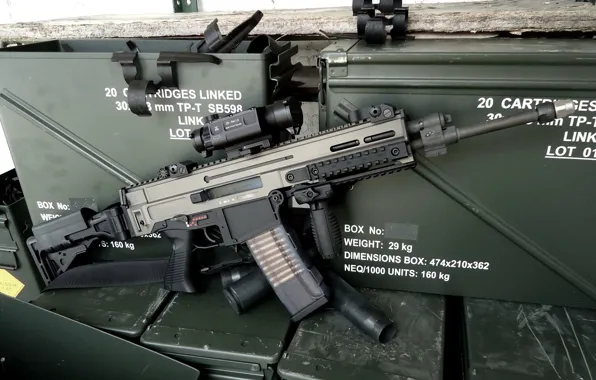 Picture machine, 5.56x45, assault rifle, Bren, CZ 805