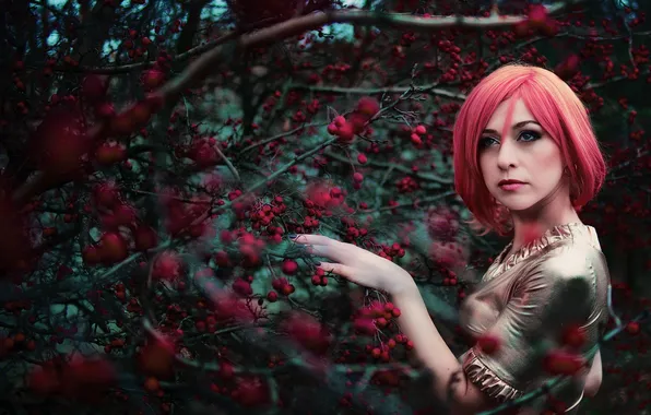 Berries, bright, pink