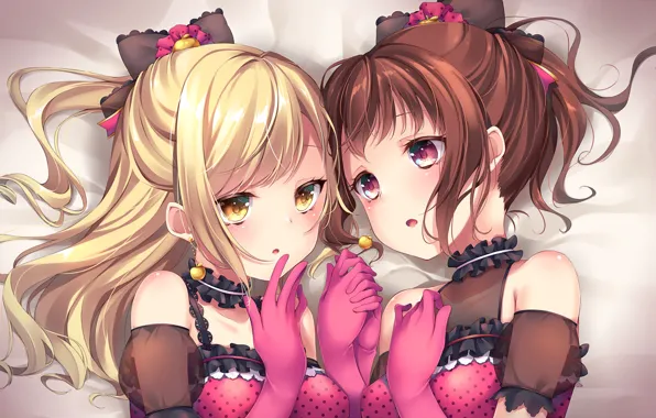 Girls, anime, girlfriend