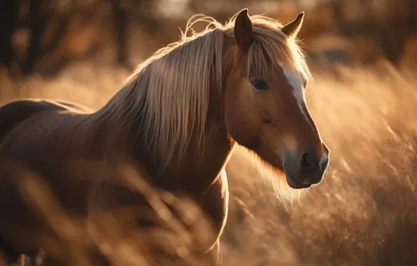 Look, face, nature, pose, horse, horse, portrait, pony