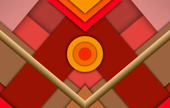 Circles, triangles, layers