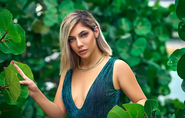 Girl, model, pretty, face, hair, blonde, pose, portrait