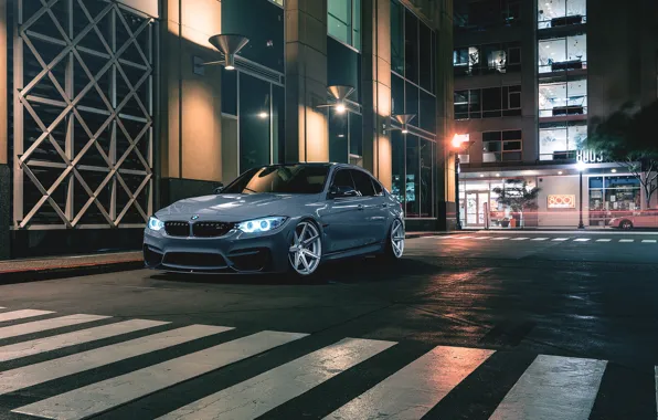Picture BMW, Car, Front, Wheels, Rohana, M3
