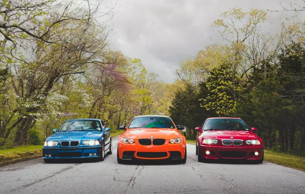 E92, E46, E36, M3