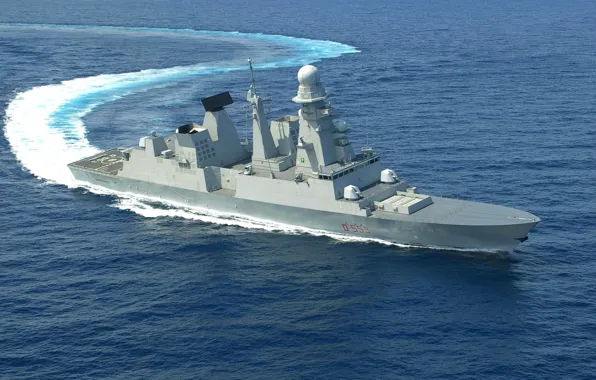 Italy, frigate, andrea dorie