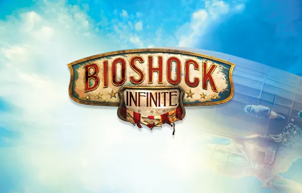 Picture Logo, The inscription, Emblem, Logo, Bioshock, 2K Games, Infinite, Names