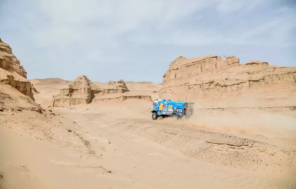 The sky, Sand, Nature, Rocks, Sport, Desert, Speed, Truck