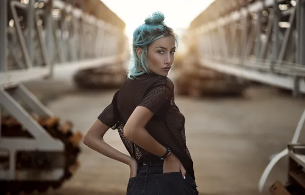 Piercing, sponge, hairstyle, Manthos Tsakiridis, When i'm Small