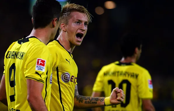 Sport, Football, player, Woody, Puma, Borussia Dortmund, Borussia Dortmund, Ball Play Association Borussia