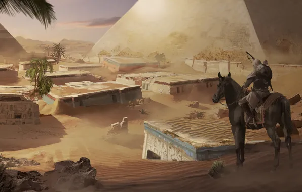 Picture Assassin's Creed Origins, Origins, multi-platform video game, Eddie Bennun