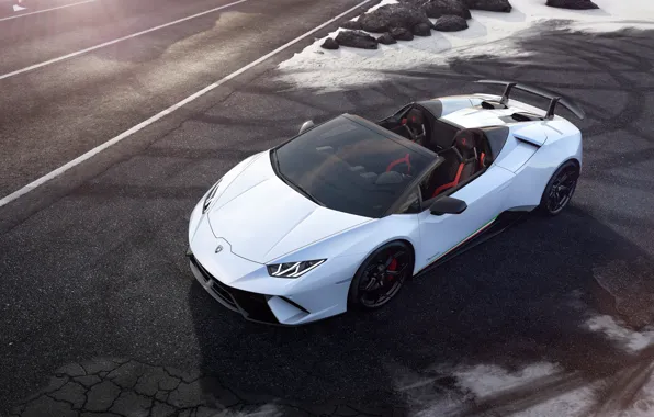 Lamborghini, Spyder, the view from the top, 2018, Performante, Huracan